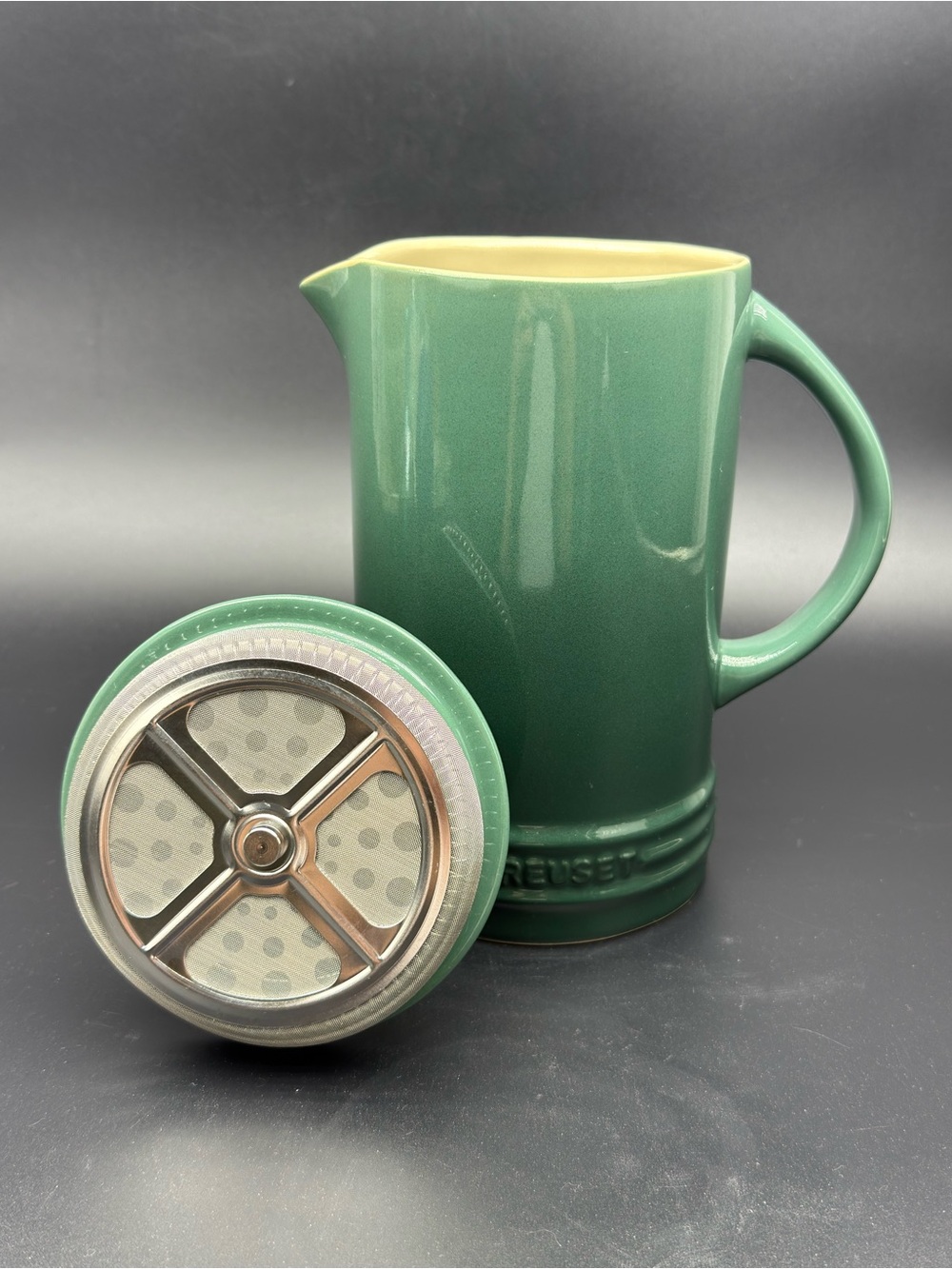 Le Creuset Ceramic French Press - Picture 7 of 10